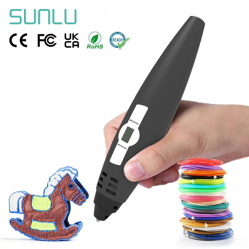 3D Pen Drawing Printing Christmas Gift for children with LCD Screen 3D Pen