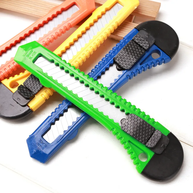 Knife Tool Set 18MM Pocket Knife Cheap And Colorful Cutter Knife