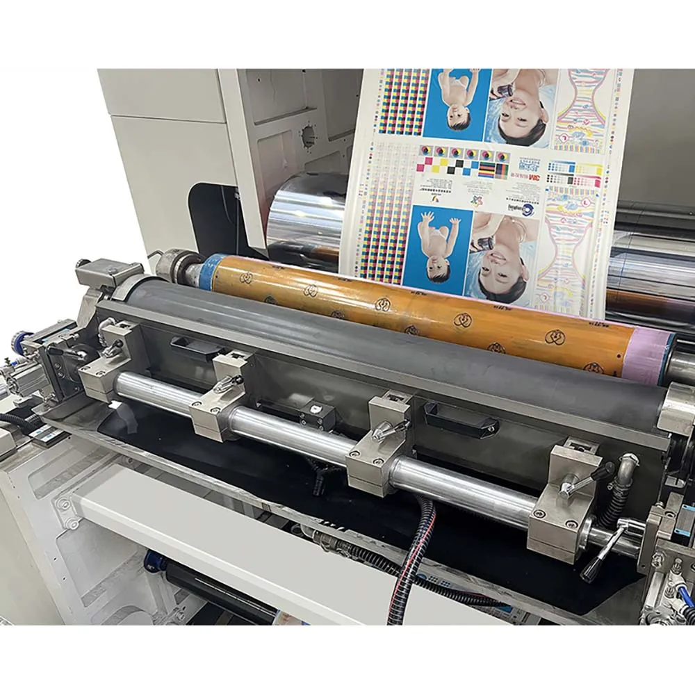 Customize Gearless Central Impression Flexo Press 4 6 Colors Ci Flexo Flexo Printing Machine Price