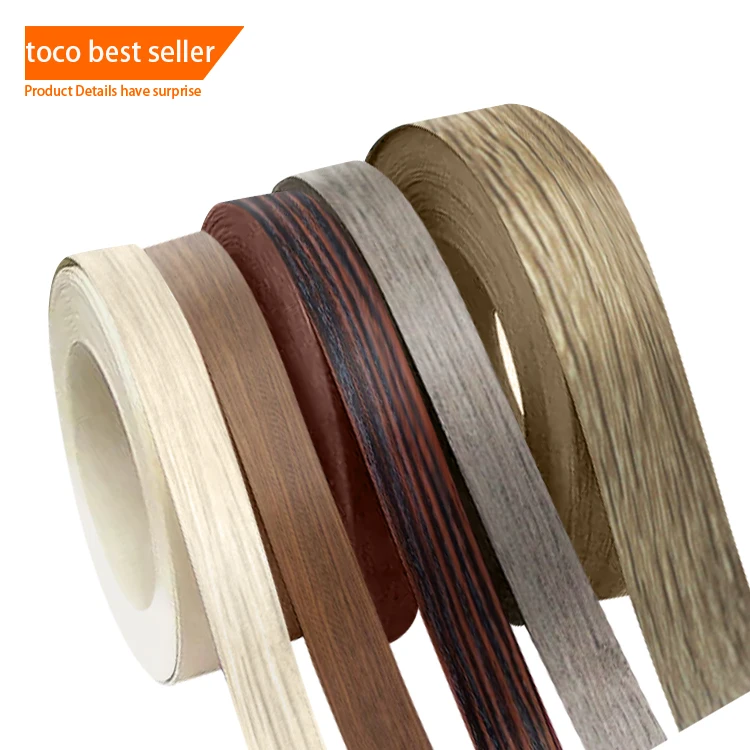 Furniture Abs Edging Tape Plastic Kitchen Cabinet Pvc Acrylic Edge Banding Tape  For Mdf Metal Edge Banding
