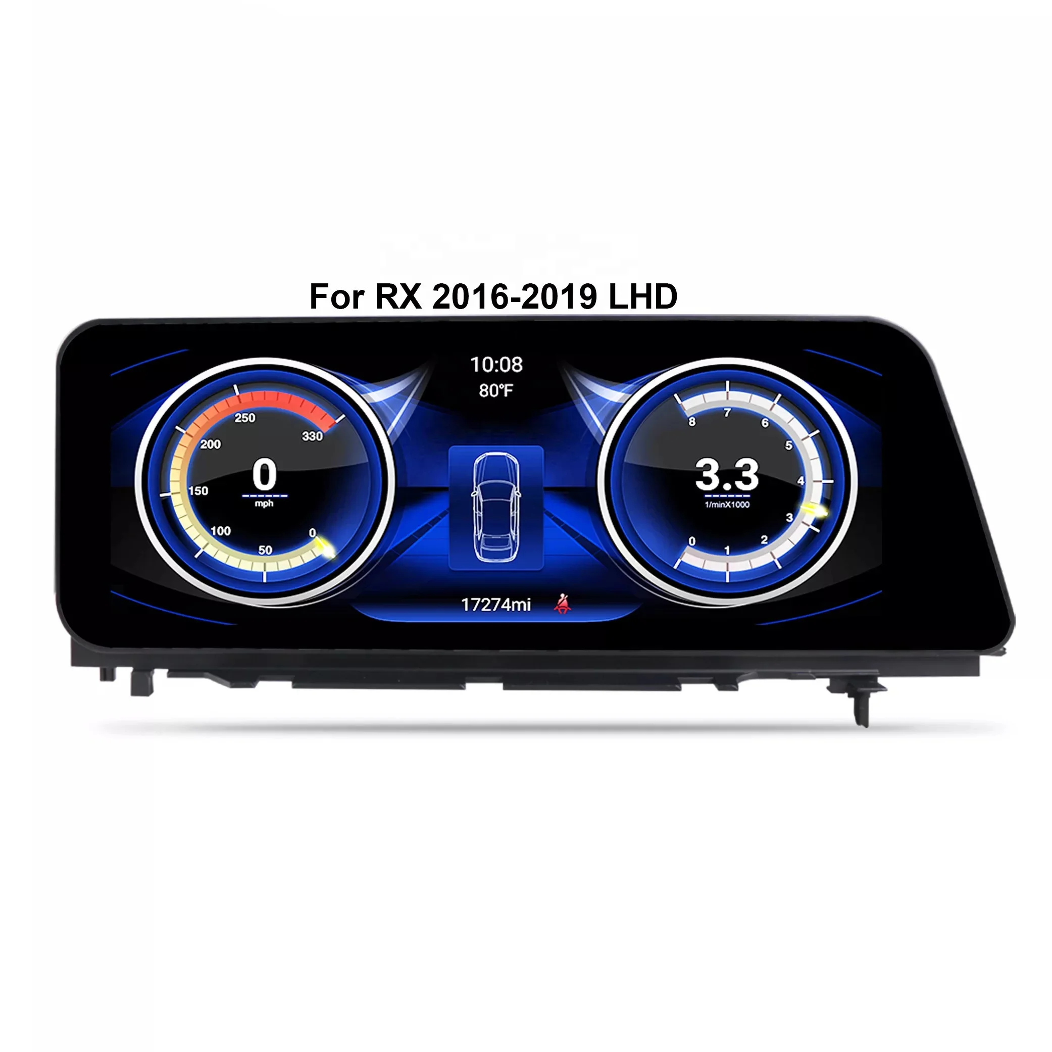 MCX 4G SIM 8 Core HeadUnit  Android Gps Navigation Hd Screen Mirror Interface for Lexus Rx350 Rx 330 350 2016 2017 2018 2019 RHD