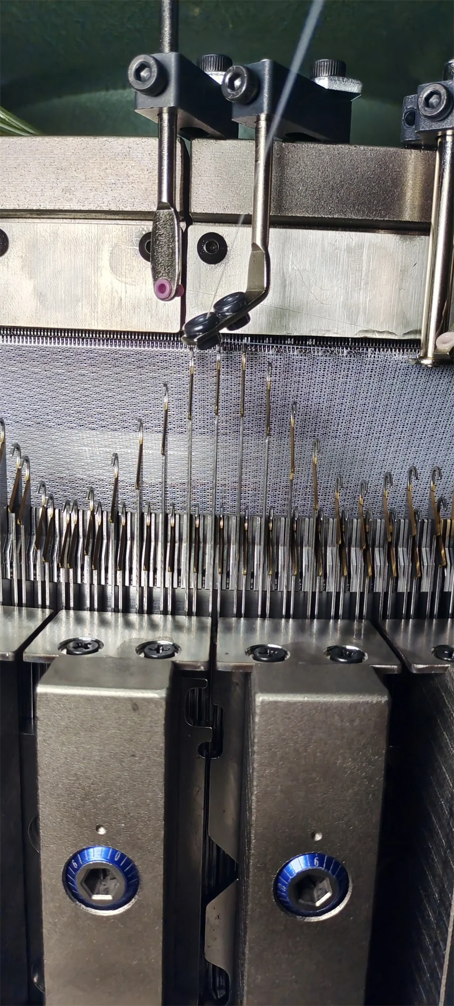 Double Jersey Textile Parka Raccoon And Mink Fabric Circular Knitting Machine