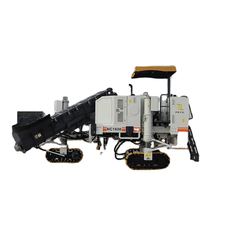 U drain concrete ditch forming machine curb paver machine Concrete Slipform Sidewalk Paver