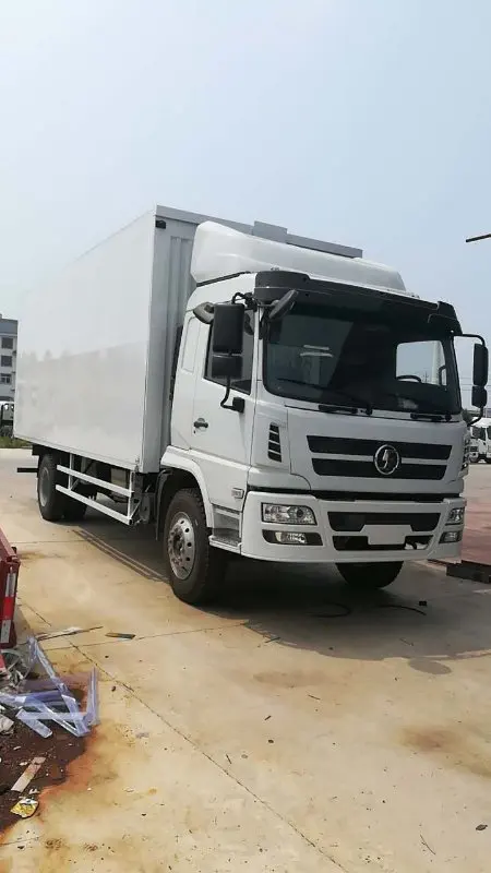 Высококачественный грузовой автомобиль shacman x6 van 18 тонный дизельный