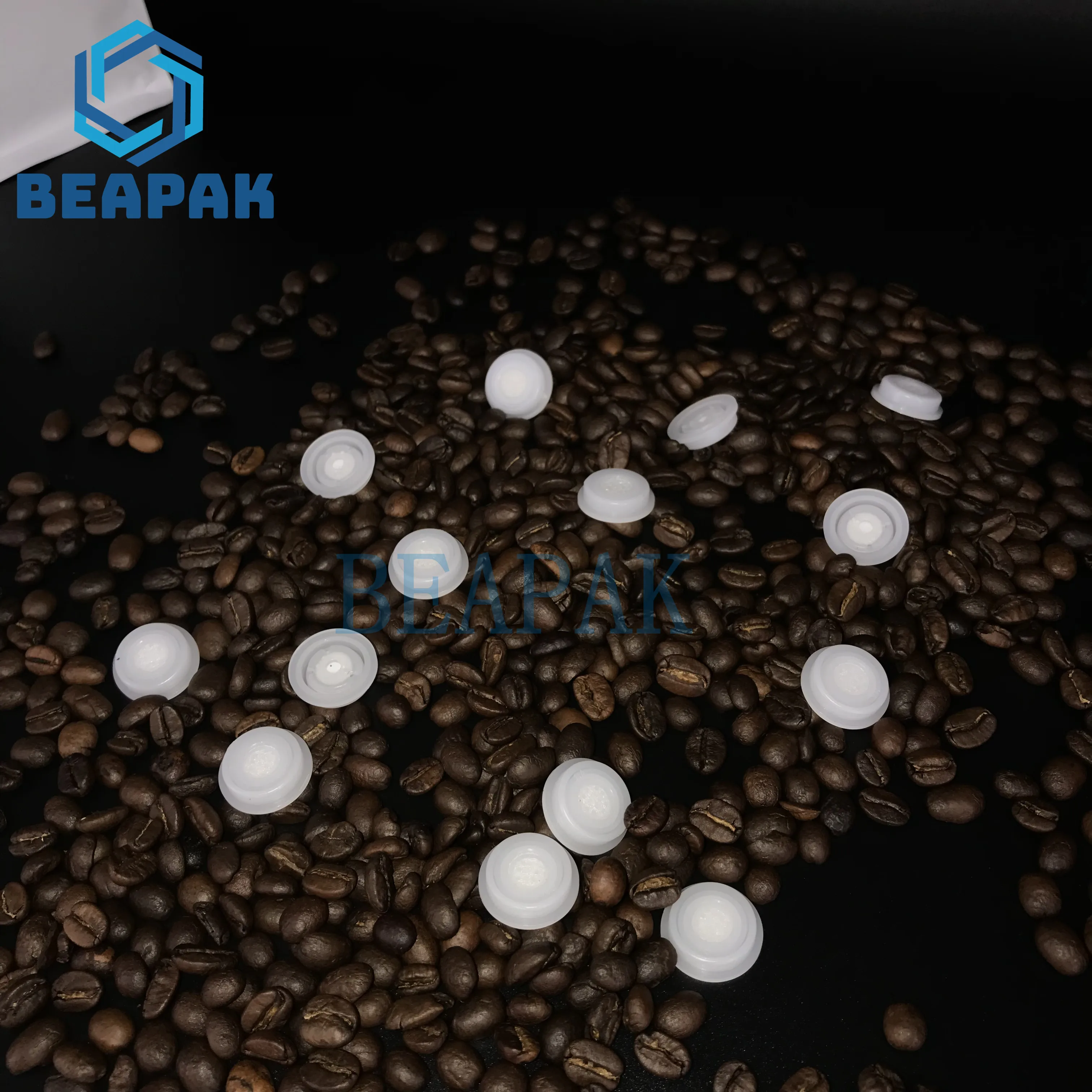 Food packaging Coffee exhaust valve one way degassing valve for coffee beans roasted packaging bags