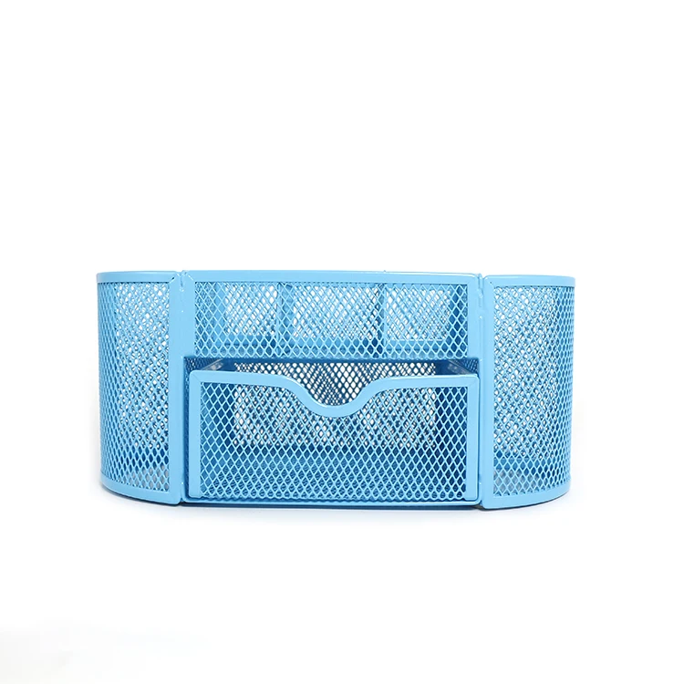 Desk Organizer 9 Components Office Accessories Custom Desk Organiser Pen Holder With Drawer