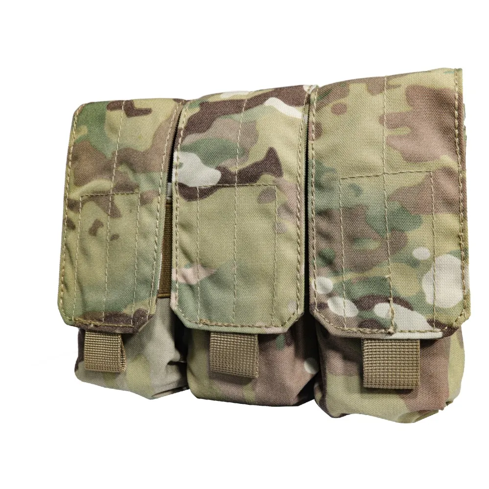 SPARK TAC 1634 Tactical Laser Cut Flap Magazine Pouch Cordura Camouflage Tactical equipment mag pouch