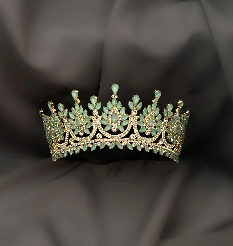 LUOXIN Vintage Wedding Bulk Princess Tiaras Flower Rhinestone Party Bridal Crown