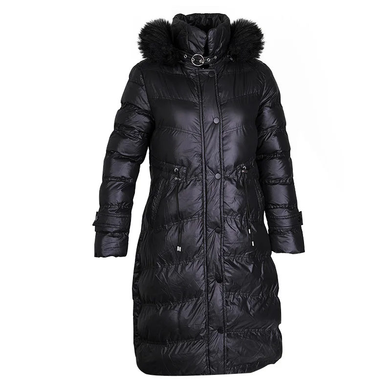 Natural  Lined Woman Warm Coats Custom Oversize  Winter Jacket Women For Parkas