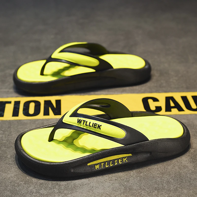 High Quality Advertising Beach Flip Flops For Men Custom Logo Unisex Custom Flip Flops