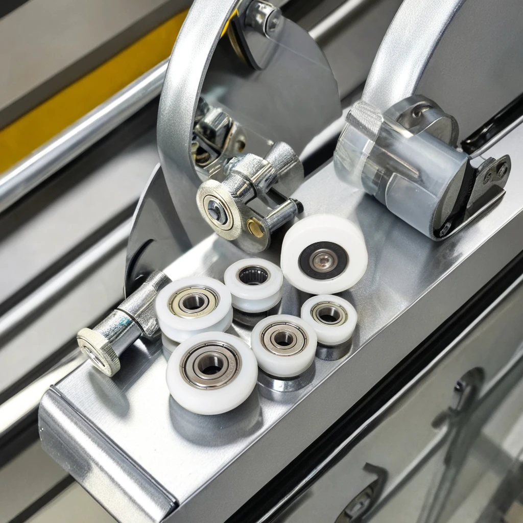 SEMEI Small Shower Pulley Wheels Bearings 8x22x7mm to 8x28x10mm POM Plastic Pulley Wheels 688zz 698zz 608zz Door Window Rollers