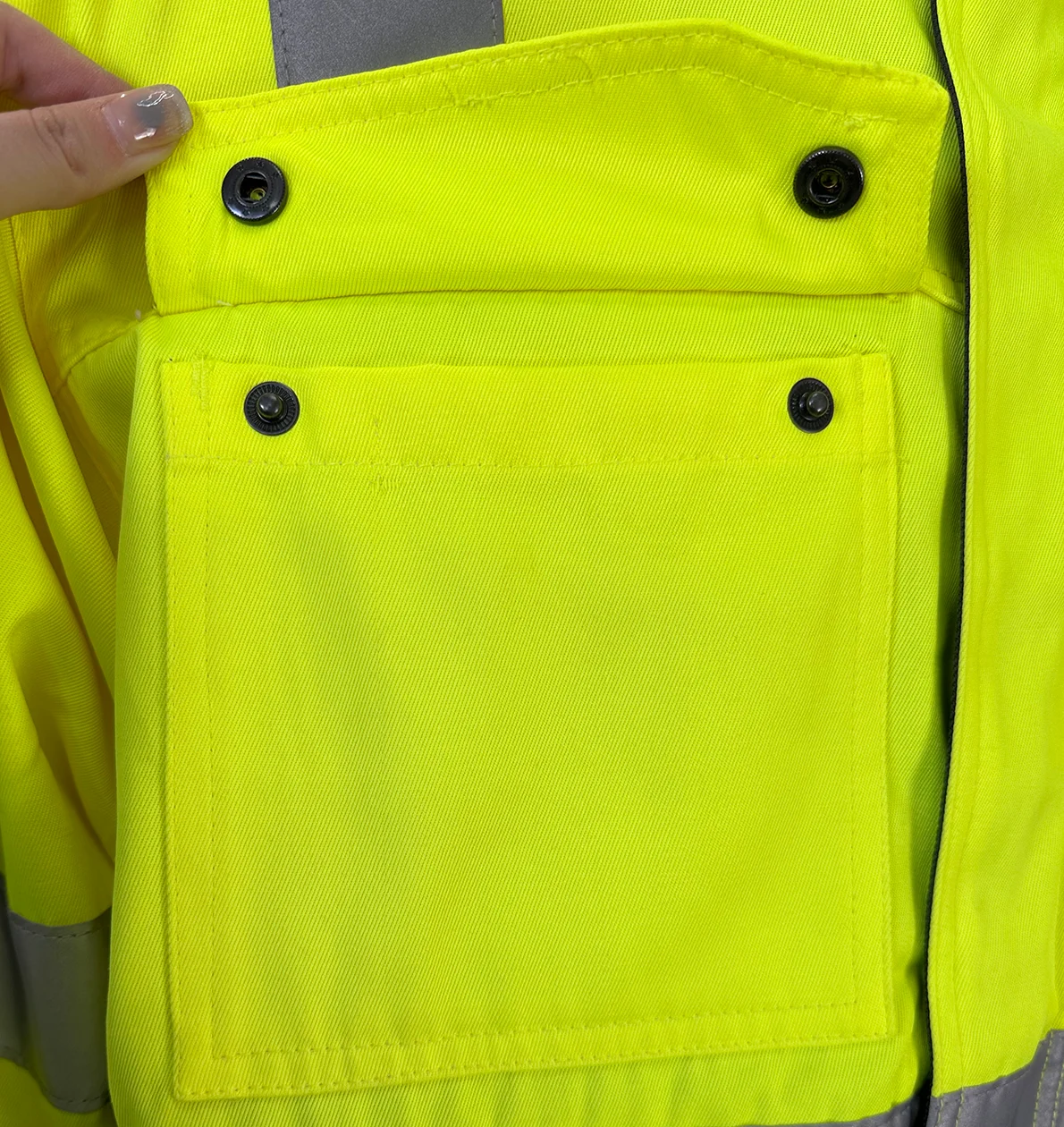 Aramid fiber 12Cal Electric Arc Flash Protection flame resistant anti-arc welding jackets