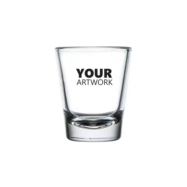 wholesale custom mini tumbler shot glass vodka shot glass glassware 50ml espresso glasses small bullet shot glass for tequila