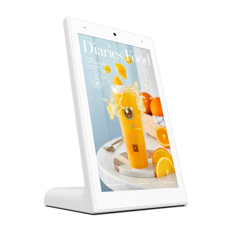 RK3288 tablet android 10 inch Portrait L shape Android Tablet pc vertical touch screen desktop digital advertising