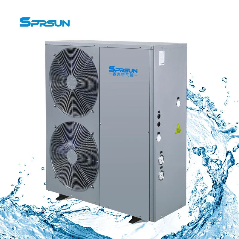 Источник воздуха Sprsun EVI тепловой насос 18 кВт 20 для обогрева дома в Европе + горячая вода
