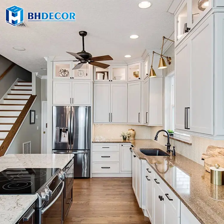 Шкафы на заказ немецкий полный набор U-образных Ushape Uv Mdf шейкер для лака наборы кухонных шкафов изготовленные в Китае Foshan