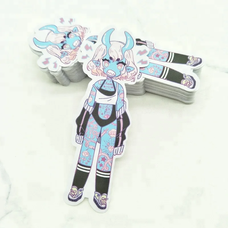 High Quality Printing Factory Making Kids Sticker, Make A Adhesive Logo Label