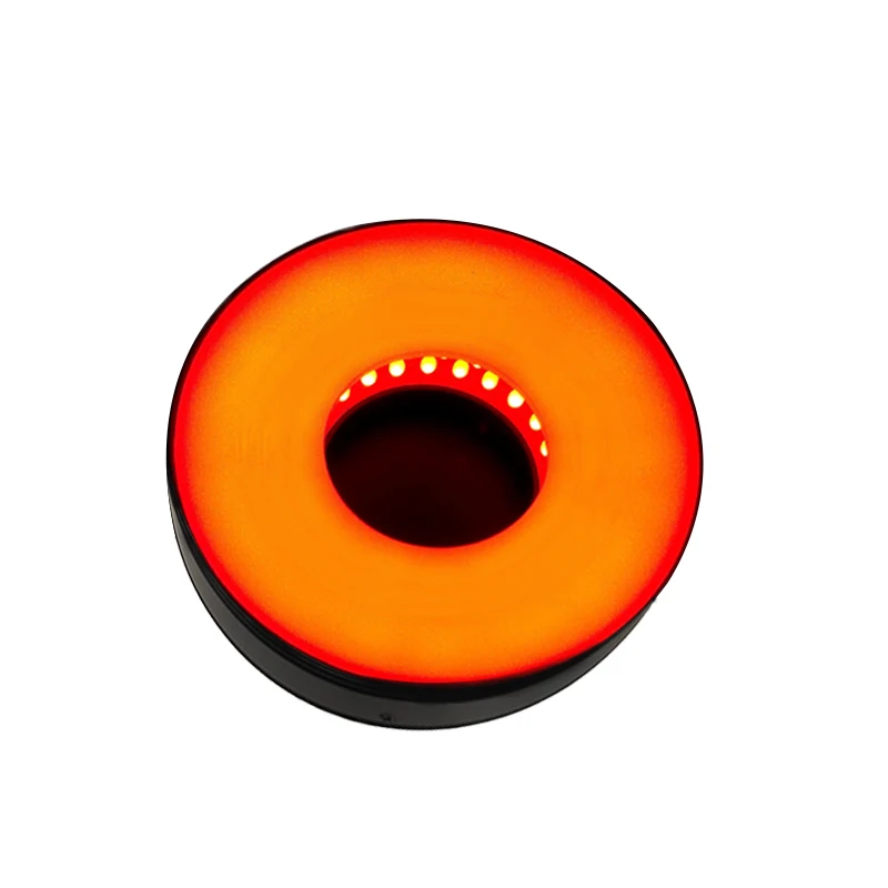 LED Ring Light Machine Vision Illumination Diameter 150*95mm 90 degree for Logo Dents Inspection