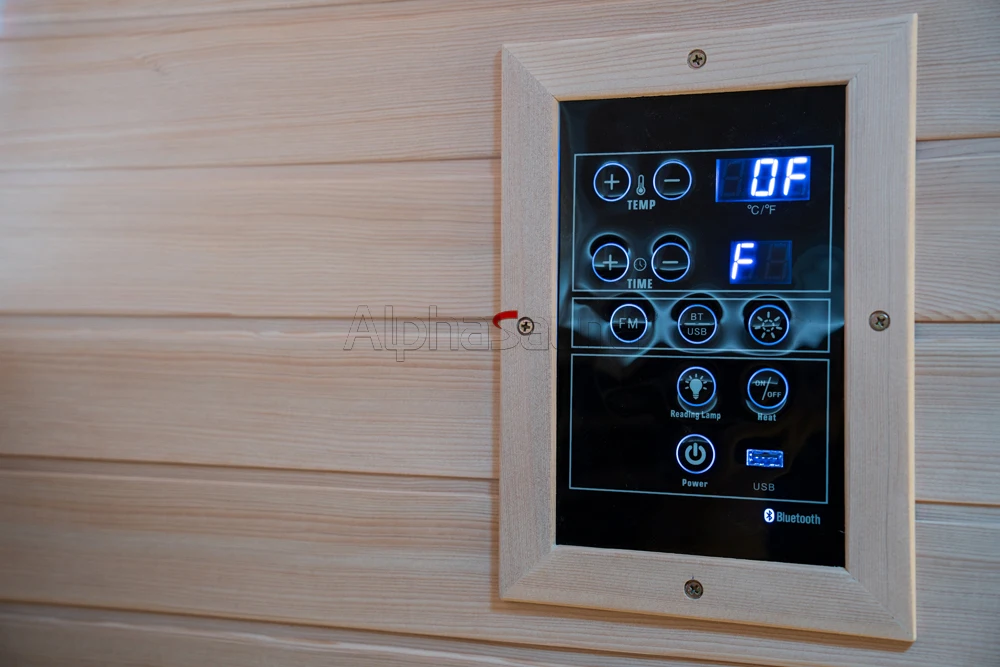 Luxury Traditional Wood Steam Sauna Room Log Home Sauan Cabin