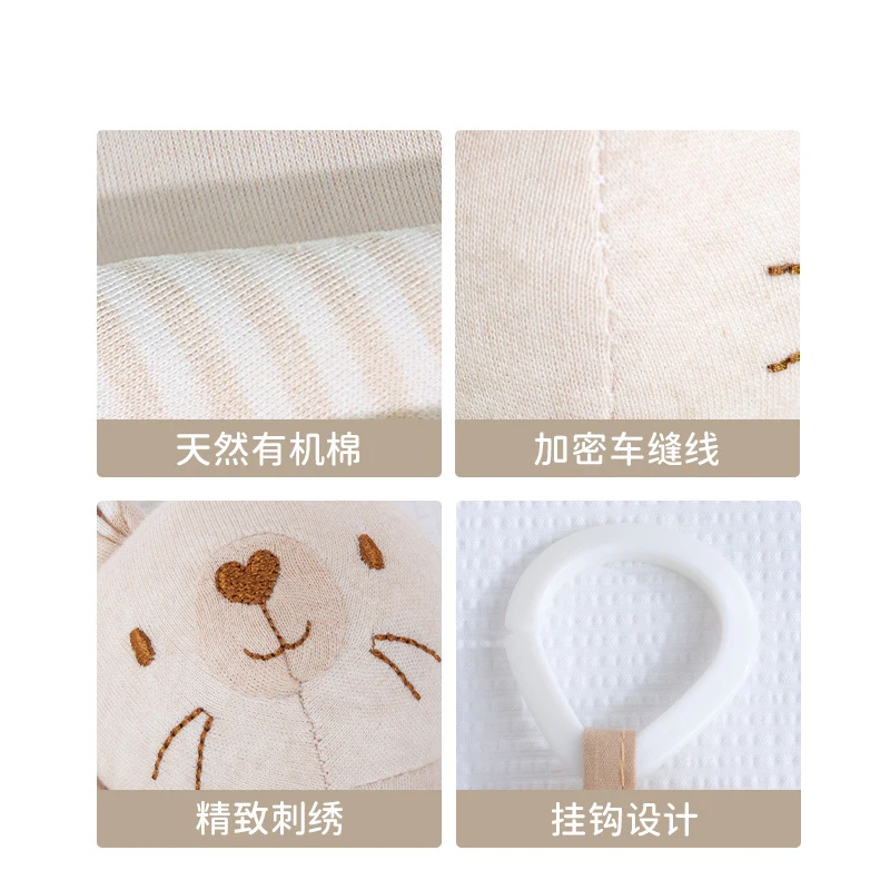 Wholesale Soft Baby Music Car Hanging Toy 0-3 Years Old Baby Bed Pendant Safety Seat Car Hanging Bell Comfort Toys For Kids Gift