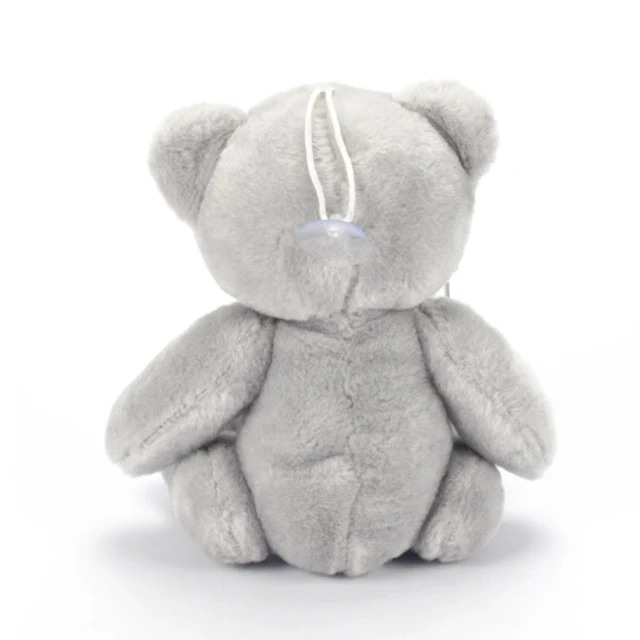 new design cheap price soft cute gift custom logo plush stuffed gray bear toy