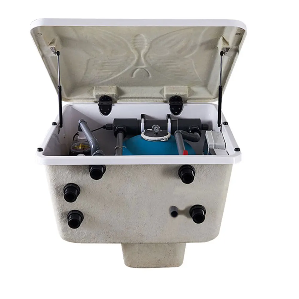 Factory Price Swimming Pool Underground Box Water Treatment All-In One Set Pool Filter