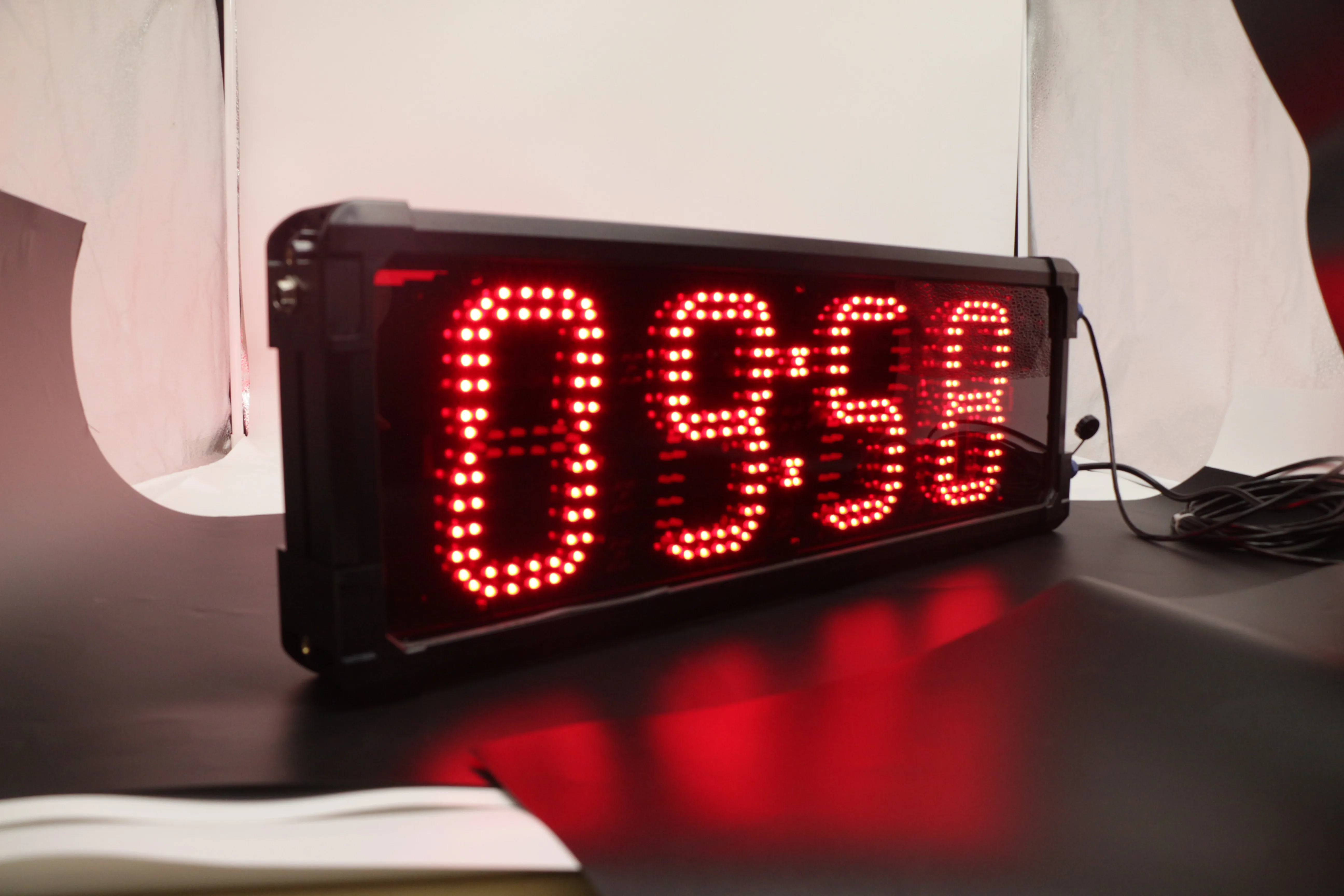 Ganxin 6 дюймов светодиодные часы
