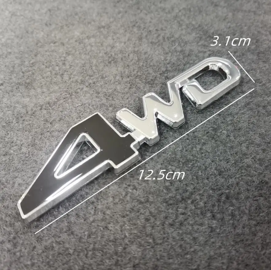 4WD Four wheel drive Car sticker Logo Emblem Badge Decals Car Styling Accessories