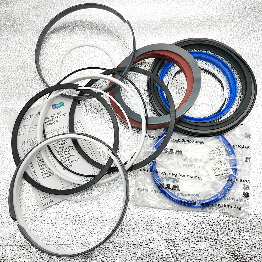 Комплект уплотнителей Hyunkook 24409281 401107-00336A 2440-9281 AKT для экскаватора с солнечной батареей 330LC-V 340LC-V