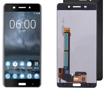 ЖК-дисплей в сборе с сенсорным экраном дигитайзер экран для Nokia 6 TA-1021 TA-1025