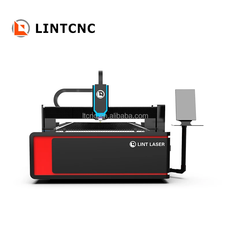 3015 1530 CNC Laser Metal Cutting Machine with Pipe Round CNC Plate and Tube 1000W 2000W Fiber Laser Cutting Machine