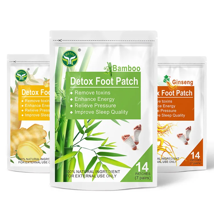 Private Label Chinese Foot Pad Detox Patch Slimming Foot Patch Natural Detox Foot Patch