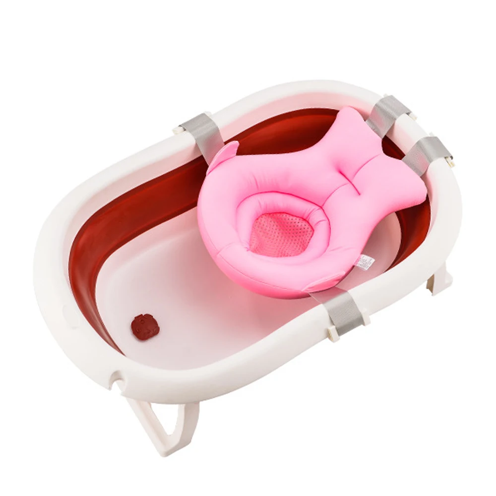 
Wholesale folding portable pp plastic baby bath tub 