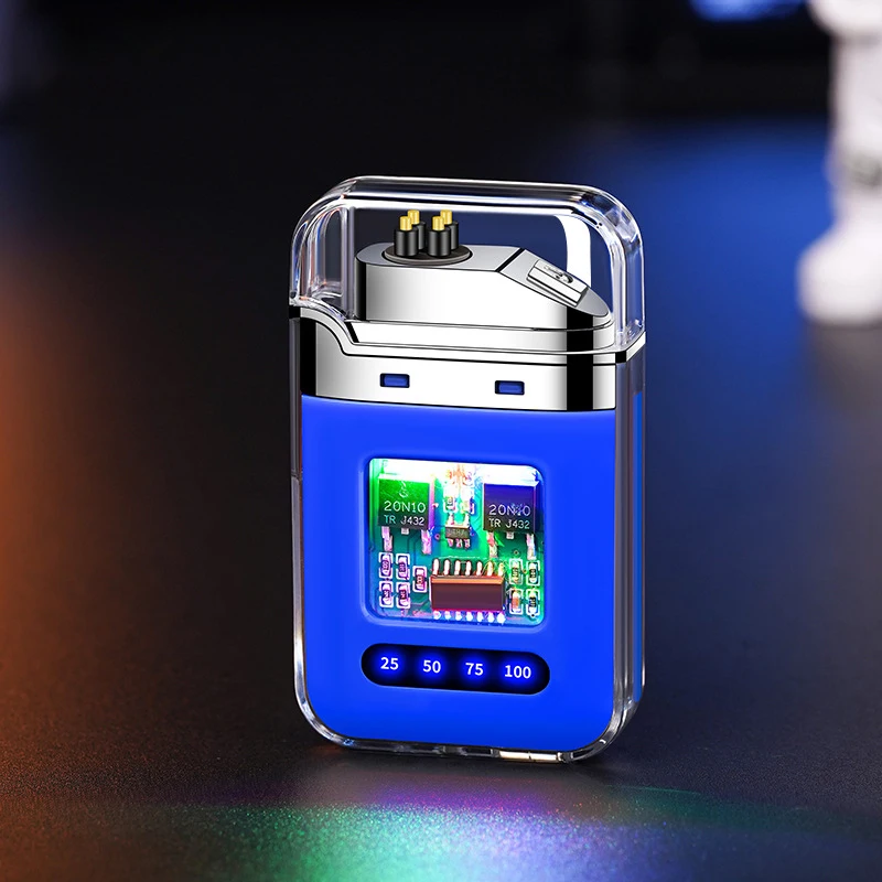 Перезаряжаемая беспламенная зажигалка с USB-дисплеем