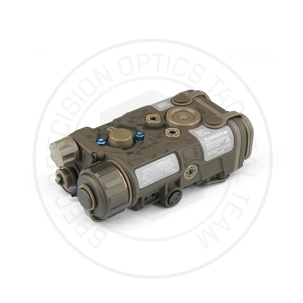 SPECPRECISION L3 NGAL VIS зеленый лазер ИК-лазер и ИК-осветитель уличный охотничий прицел коричневого цвета