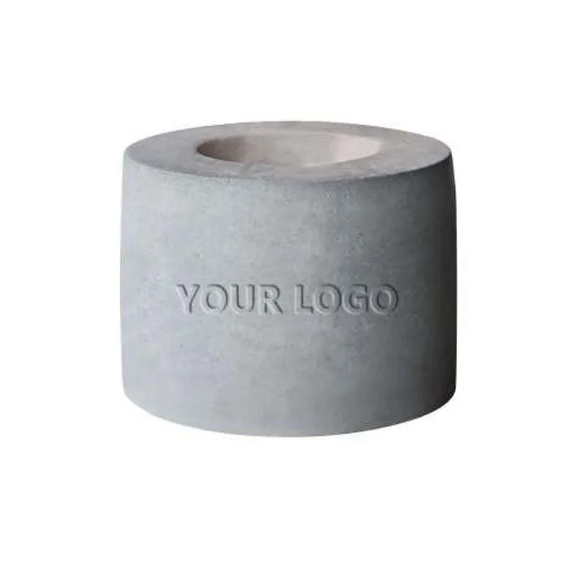 Custom Portable Small Fire Pit Bowl concrete table top fire pit