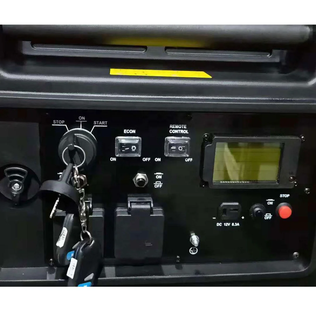 Fuji technology 120 кВт RV портативный бесшумный дизельный инверторный генератор чистый синусоидальный сигнал 240-В переменного тока однофазный выходной