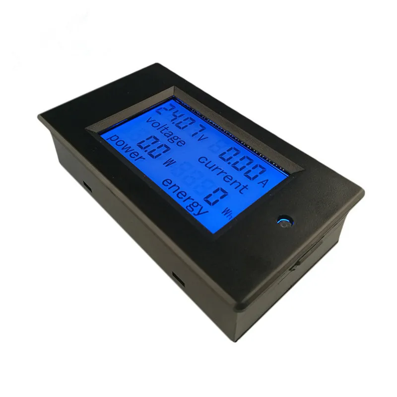  PZEM-051 6 5-100 в измеритель напряжения тока энергии электрической цифровой амперметр постоянного 100A