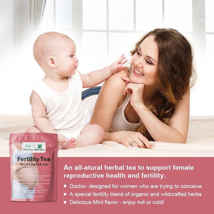 Natural Herb Fertility Tea Protect for Women Tea Bags Female Fertility Tea