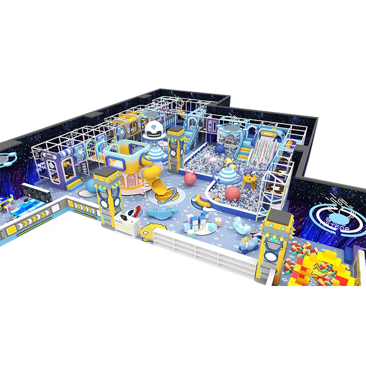 Commercial Custom Children and Innovative Kids Play Indoor Playground Soft Play Equipment Wall Games Slides Indoor Playground