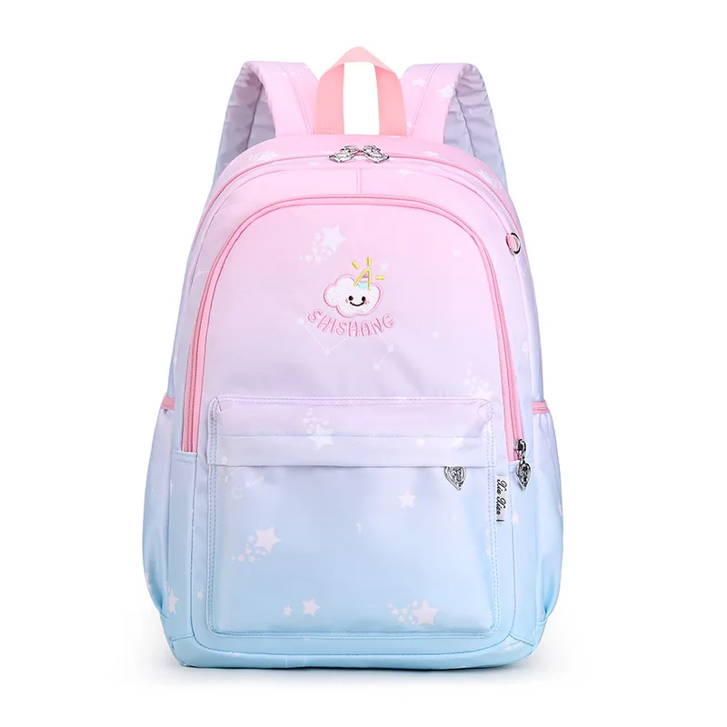 
fashion hot selling high quality factory price school light bag high capacity refreshing student shoulders backpack 