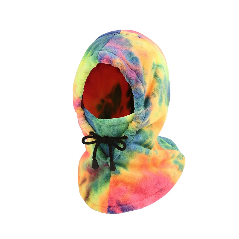 Wholesale Camouflage Thermal Fleece Balaclava Hat Hooded Neck Warmer Cycling Outdoor Winter Sport Face Mask Men Ski Mask Hat