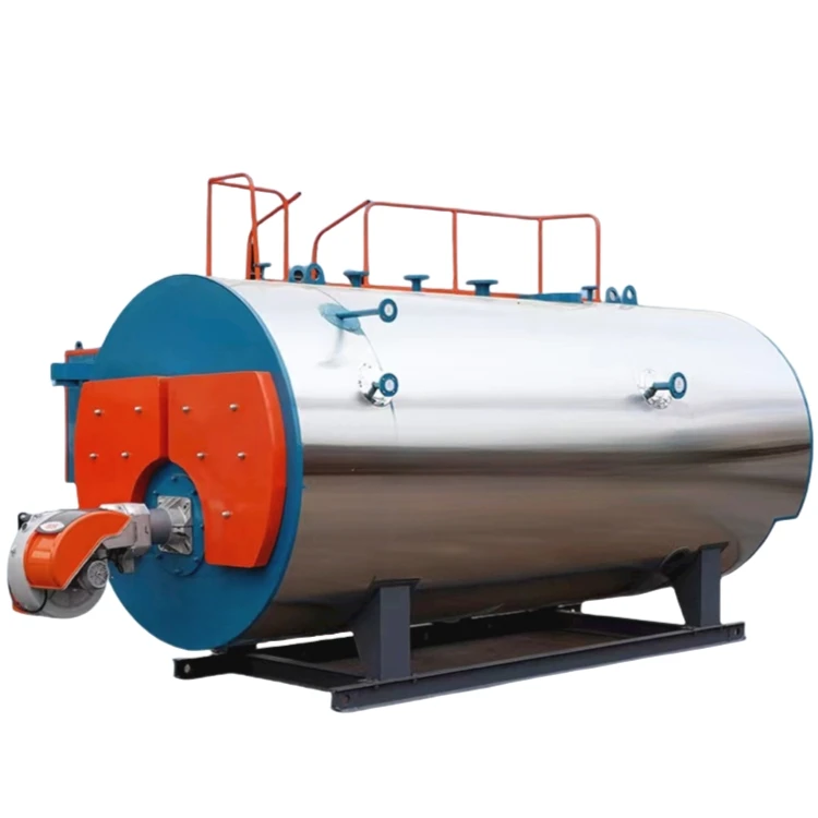 Horizontal Corrugated Furnace Gas 1 2 3 4 5 6 8 10 tons Biogas Steam Generator Boilers