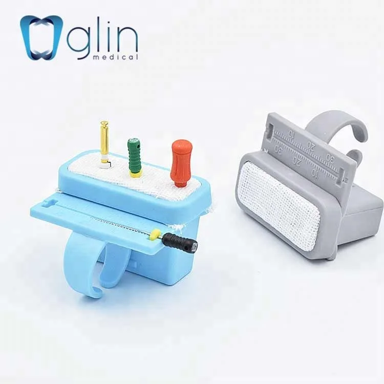 Glin PC Material Sterilized Box Ring Cleaner Holder for Endo Files