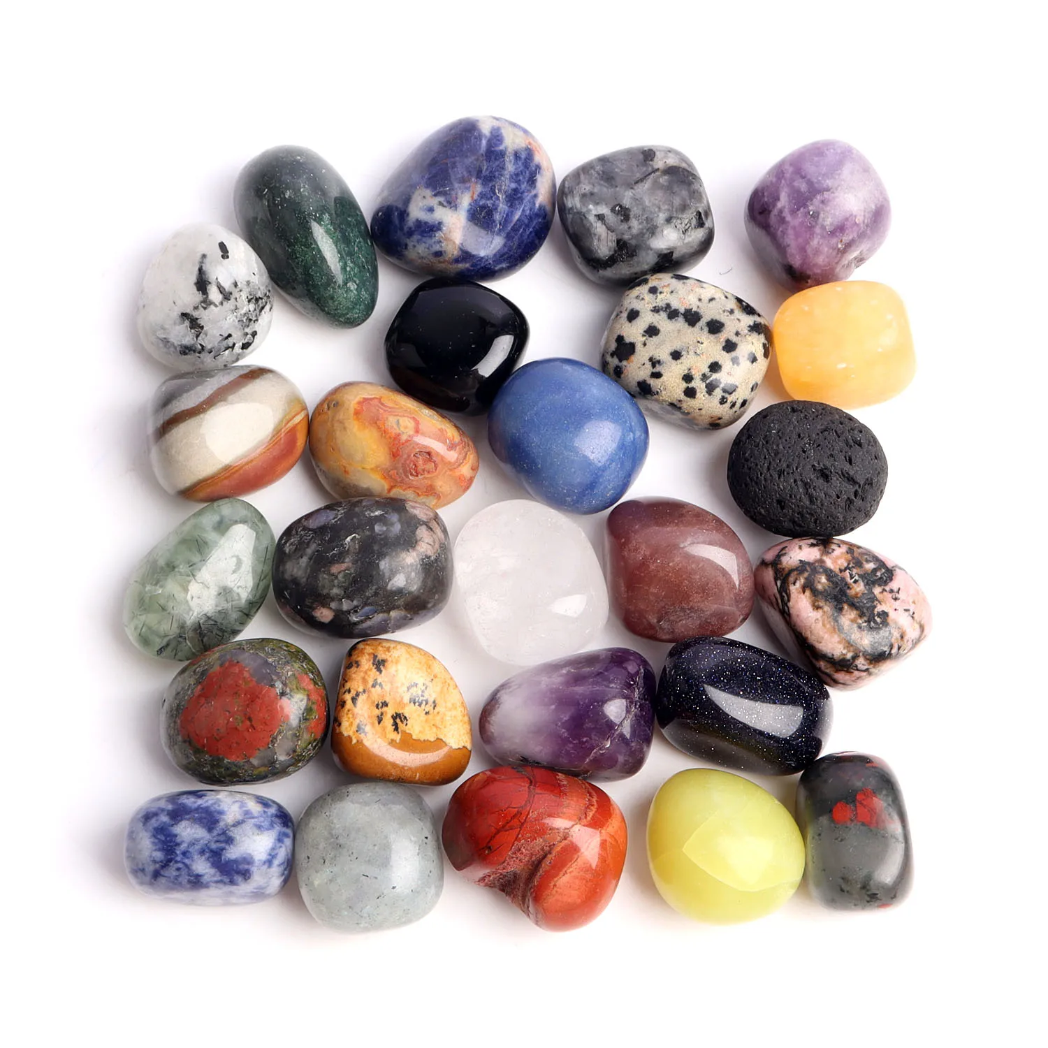 Смешанные разнообразные натуральные полированные кристаллы макробусины из флюорита розового кварца, лечебные кристаллы, распродажа