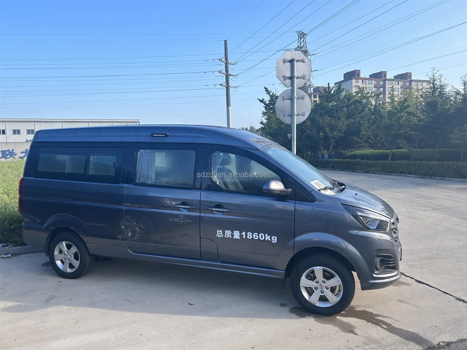Chinese Jinbei RV Ford Transit Mobile luxury Mini Offroad Caranvan Australian standard for Sale