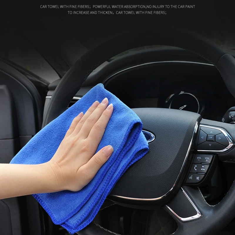 Factory Direct Microfiber Super Twisted Loop Terry Cloth Towel For Quick Drying Car Care Detailing - 800 GSM