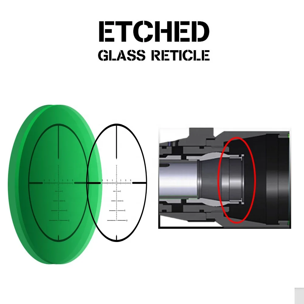  Ohhunt LR WA 1 75-10X24 ИК охотничий оптический прицел стеклянный вытравленный сетчатый преобразователь с замком сброс Тактический противоударный для