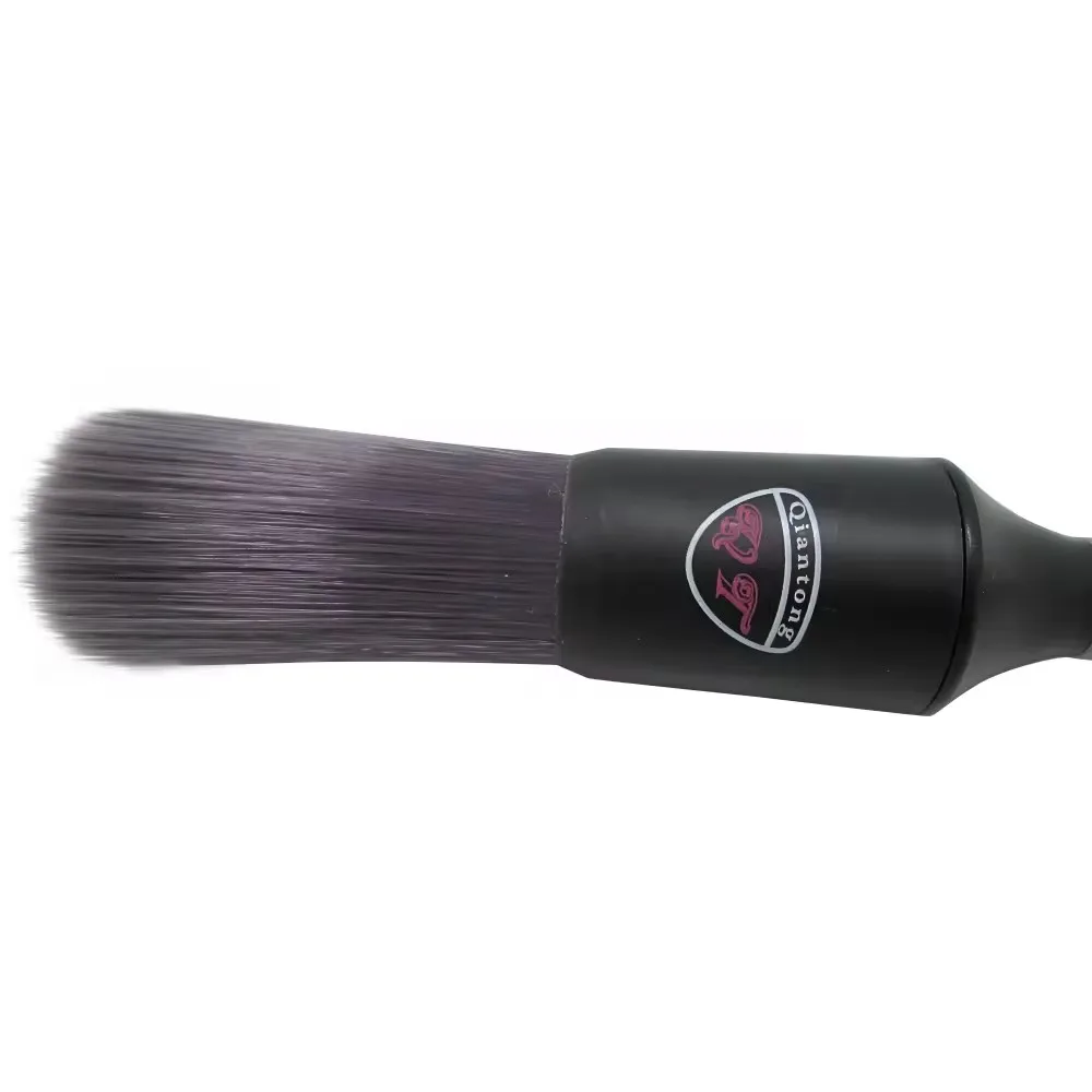 chemical resistant bristles rubber wheel care tool cleaning car detail brush