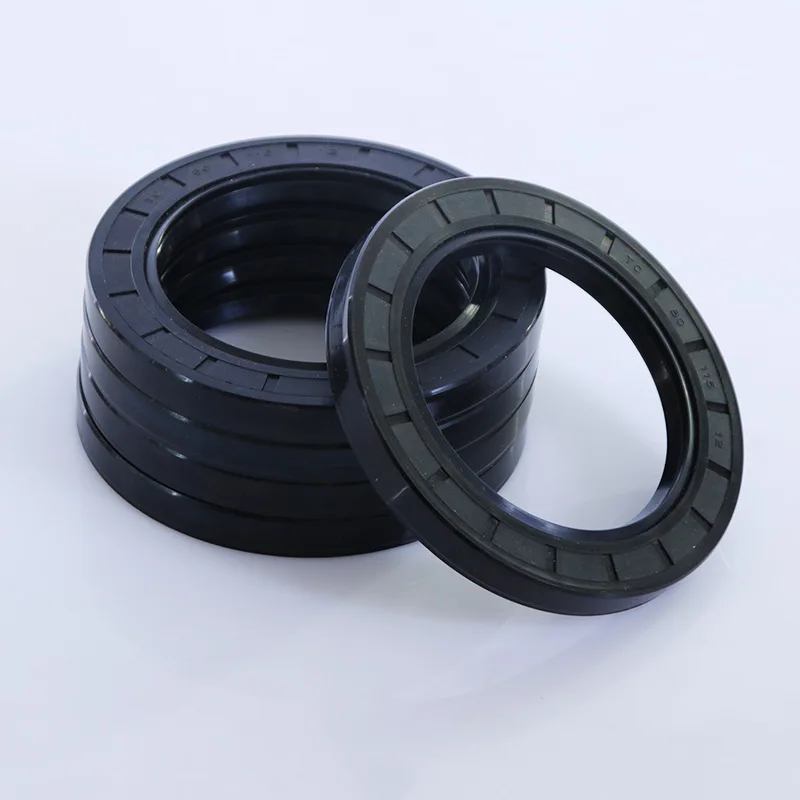 Customizable Automotive NBR Material Brown TC TG4 Rubber Oil Seal High Pressure Mechanical Hydraulic Seal FKM & PTFE Material